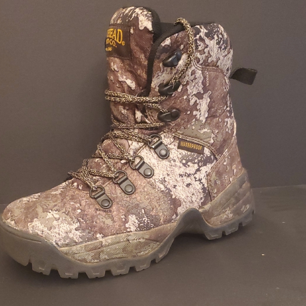 RedHead Brown and Black Tactical Boots High-Top Design